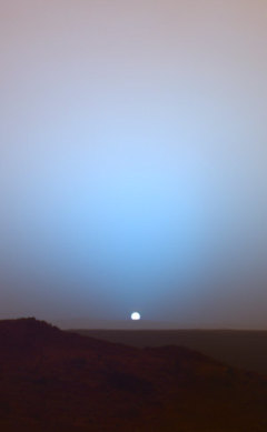 Mars Sunset
